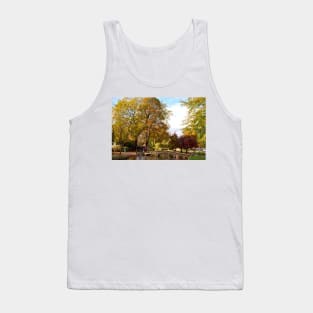 Autumn Trees Bourton on the Water Cotswolds Tank Top